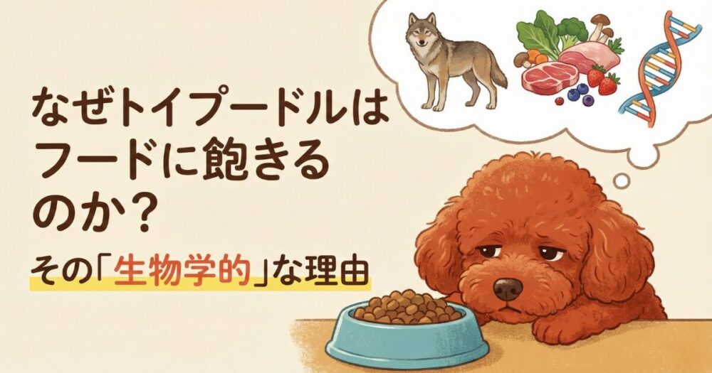 犬と食べ物の関係性