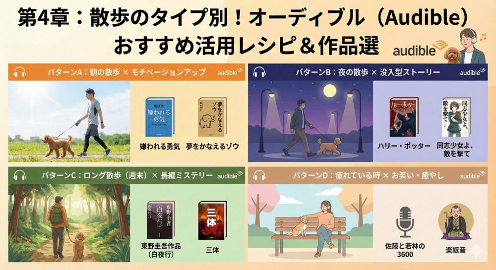 オーディブルのおすすめ作品紹介