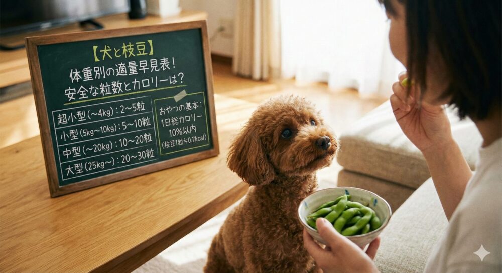 犬と人間の食事風景
