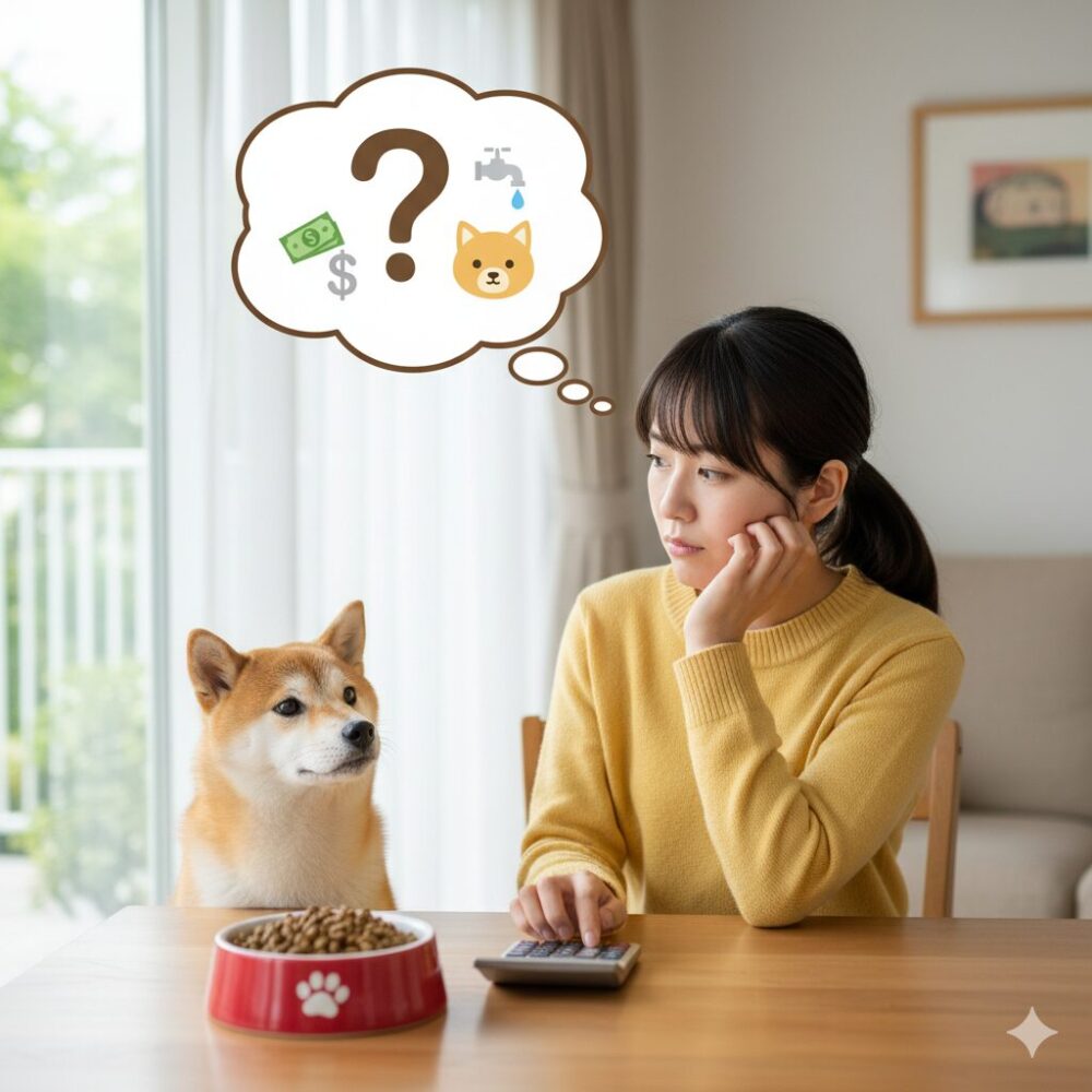 モグワンが「値上げ」でやめ時かなと悩んでいる画像